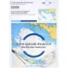 CARTE MARINE D EXAMEN N°9999 PLI PERMIS MER HAUTURIER