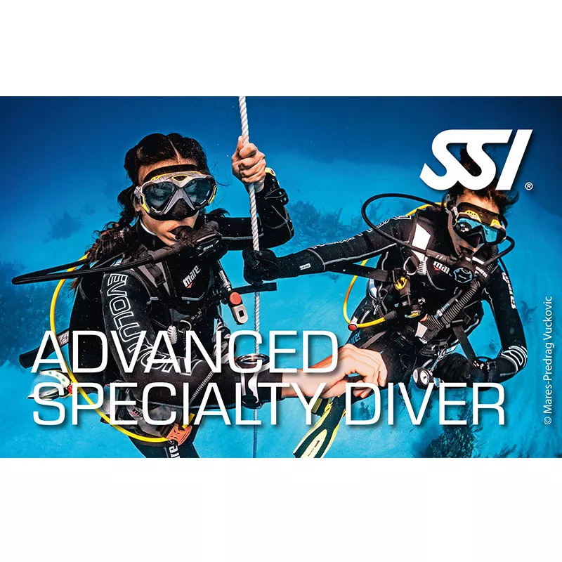Pack Numérique Spécialité Advanced Open Water SSI