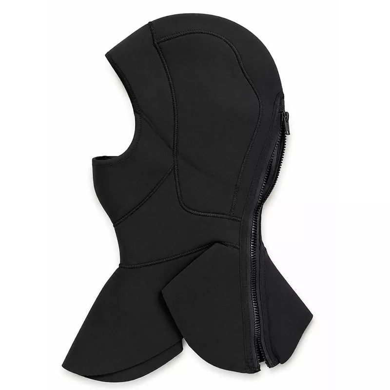 Cagoule collerette avec zip
