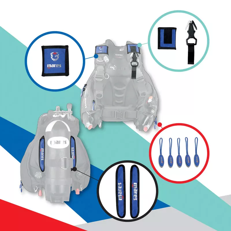 Kit Couleur pour Gilet Stabilisateur - Mares