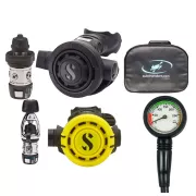 Pack détendeur MK2 EVO / R095 / Octopus R195 + Sacoche + Mano - Scubapro