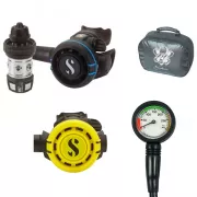Pack Détendeur MK2 EVO/R105 + Octopus R105 - Manomètre - Sacoche