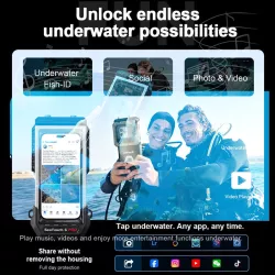 Caisson étanche smartphone SeaTouch 6 Pro - Divevolk