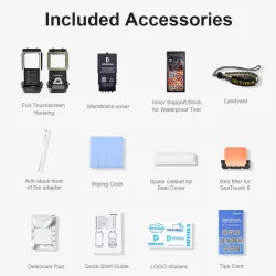 Pack Caisson étanche Smartphone Seatouch 6 Pro + Adaptateurs